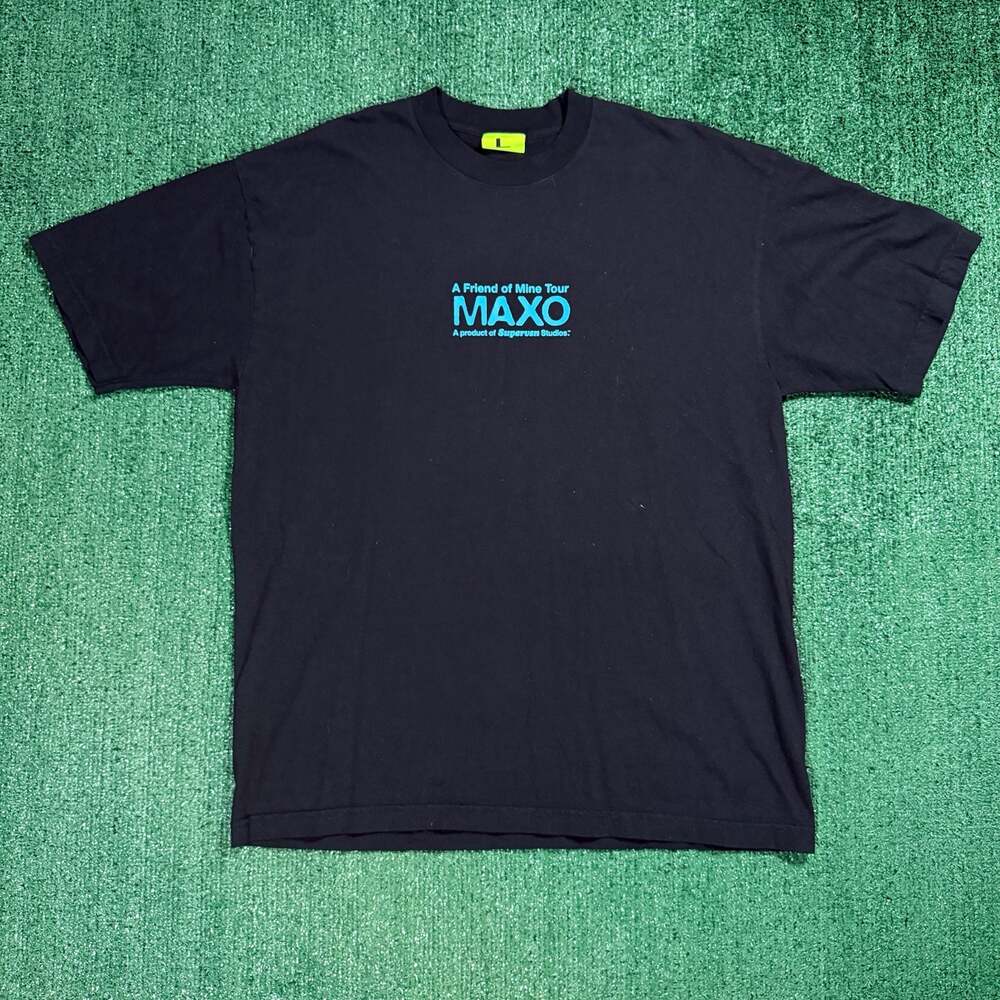 Maxo Kream A Friend of Mine Tour Rap T-Shirt Large Skater